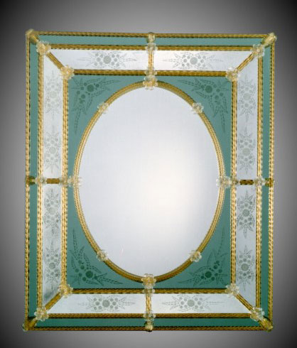 Зеркало муранского стекла